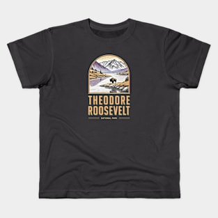 Theodore Roosevelt National Park Kids T-Shirt